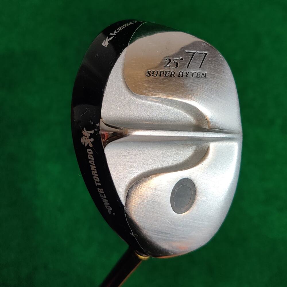 Kasco Power Tornado 25° 77 Super Hyten 5 Hybrid RH Golf Club R Flex U5300 Shaft